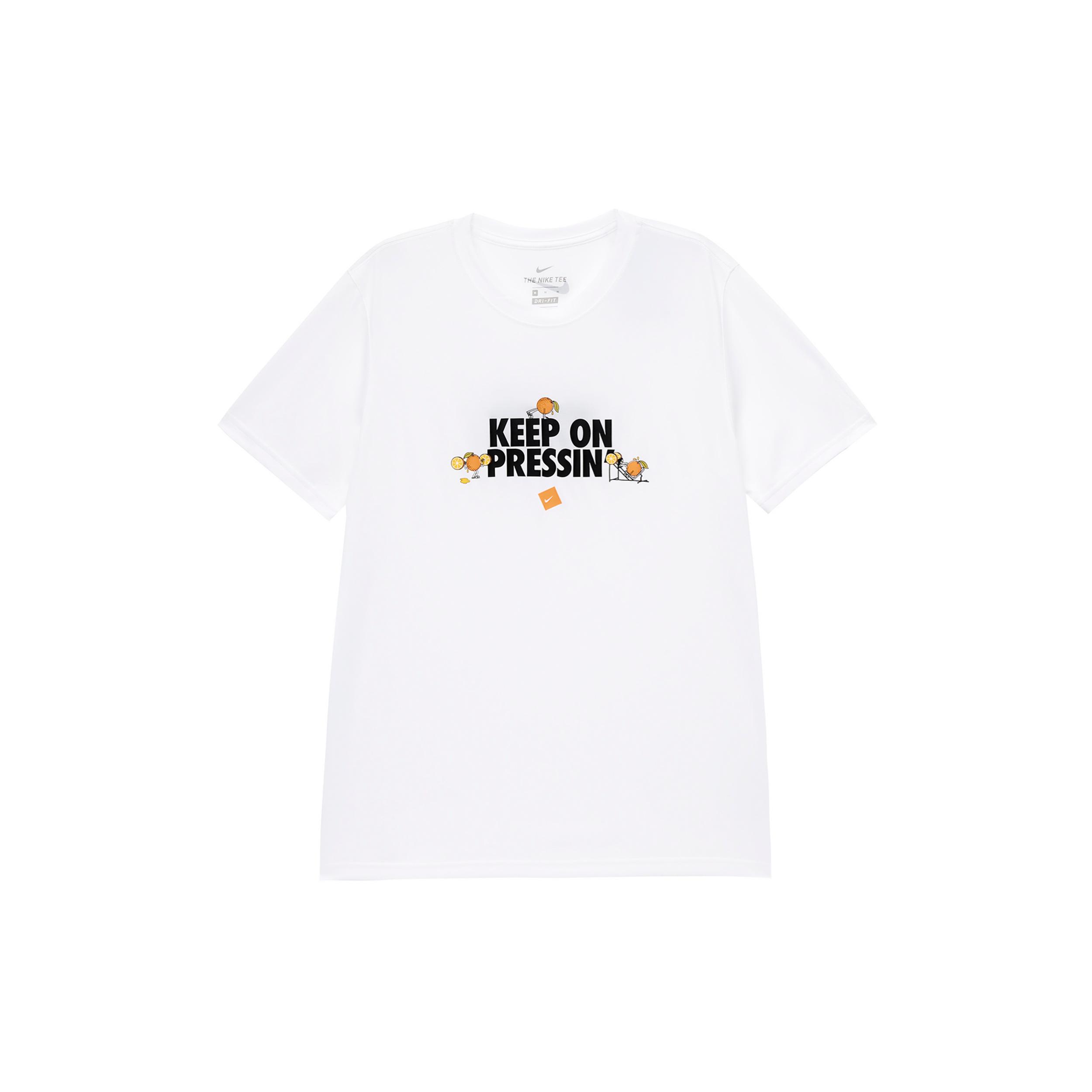 

New Nike T Shirts Men White DR7576-100 L