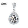 Versatile Jewelry for Dress Sparkling Drop Pendant Necklace Women Cubic