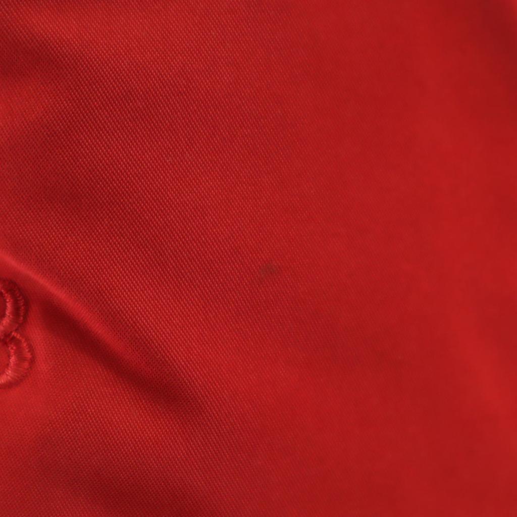 Burberrys 90er Jahre Old B Stickerei Steppmantel 7AR Rot Sanyo Shokai Damen Gebraucht