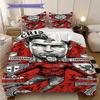 Ronaldo's Legacy Bettwäsche (1 Bettbezug + 2 Kissenbezüge, ohne Füllung) Bettwäsche-Set Weihnachts-Geburtstagsgeschenk Weich und bequem