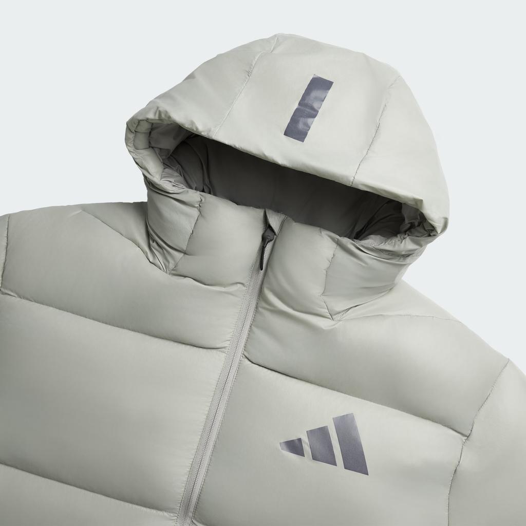adidas Zne FW25 Black Label Uniform Windproof Warm Casual 600 Fill Duck Down Loose Fit Puffer Jacket Men Outerwear KH3981