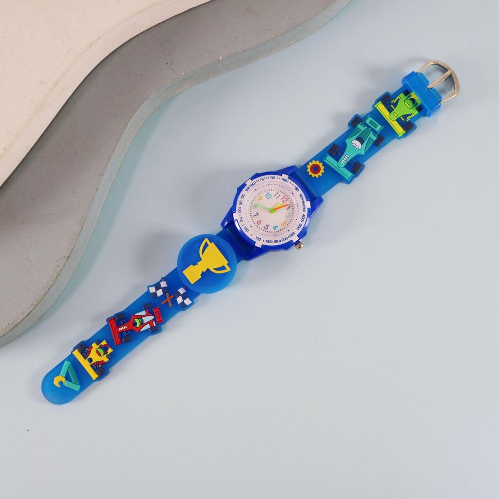Cartoon Luminous Strap Children's Watch - Creative Birthday Gift for Elementary School Students