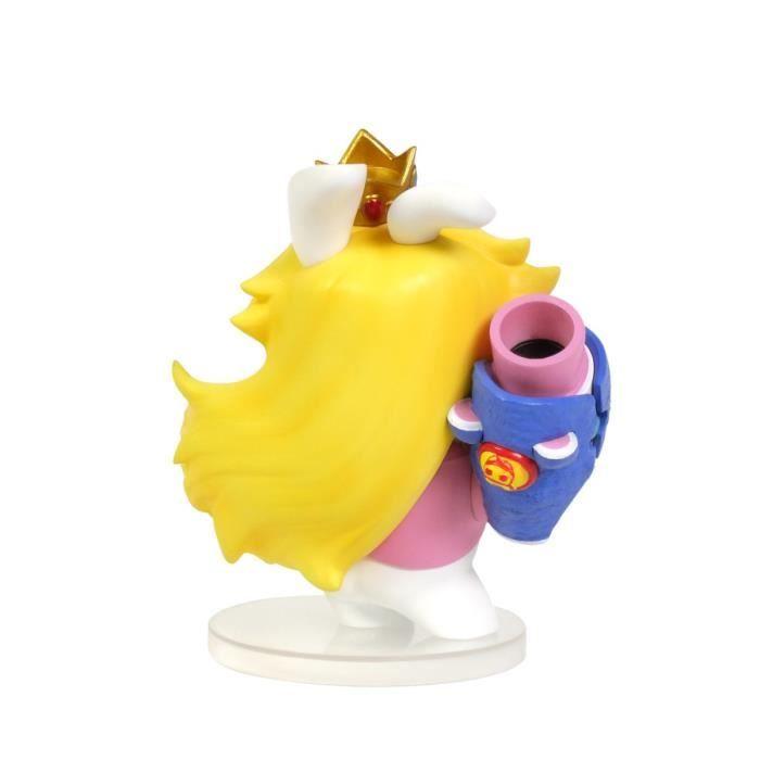 Figurine Mario + The Lapins Crétins Kingdom Battle - Peach 8cm
