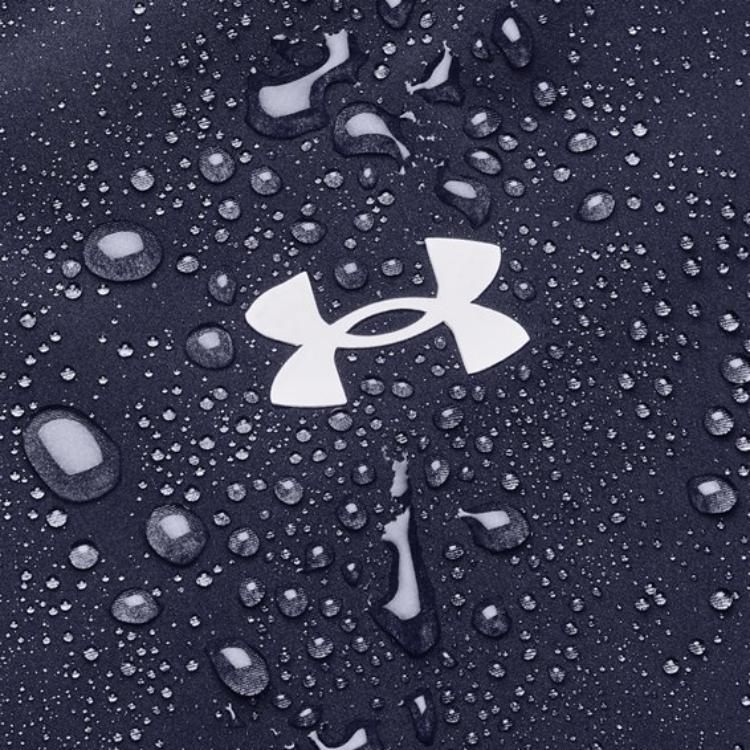 Under Armour Armour Down Logo Solid Color Hooded Three-In-One Long Sleeve Down Jacket Women jackets Navy-Blue 1365073-410