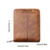 with Zipper Men Short Wallet Multiple Card Slots Business Coin Purses Vintage Card Holder  Boy