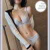 French Sexy Breathable Lace Bra, Thin Minimizer Push-Up Lift Anti-Sag Bra for Full Bust Women