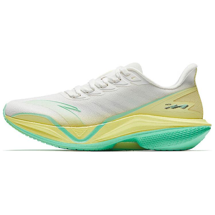

Anta Mah 5.0 Comfortable Versatile Durable Shock Absorption Rebound Low Top Training Running Shoes Women sneaker White Green Yellow 122515583-9 36.5
