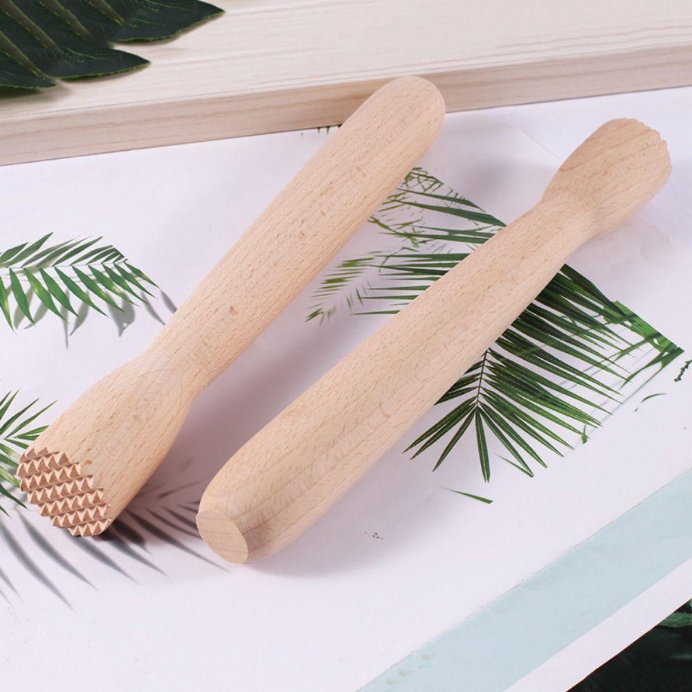 Stevige Fruit Thee Stamper Heavy Duty Houten Fruit Thee Muddler Drankjes Muddler Keuken Stamper