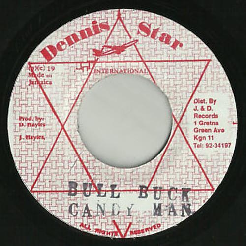 

7inch Record CANDY MAN - Bull Buck NONE Dennis Star Int Japan Reggae, Ska & Dub Used