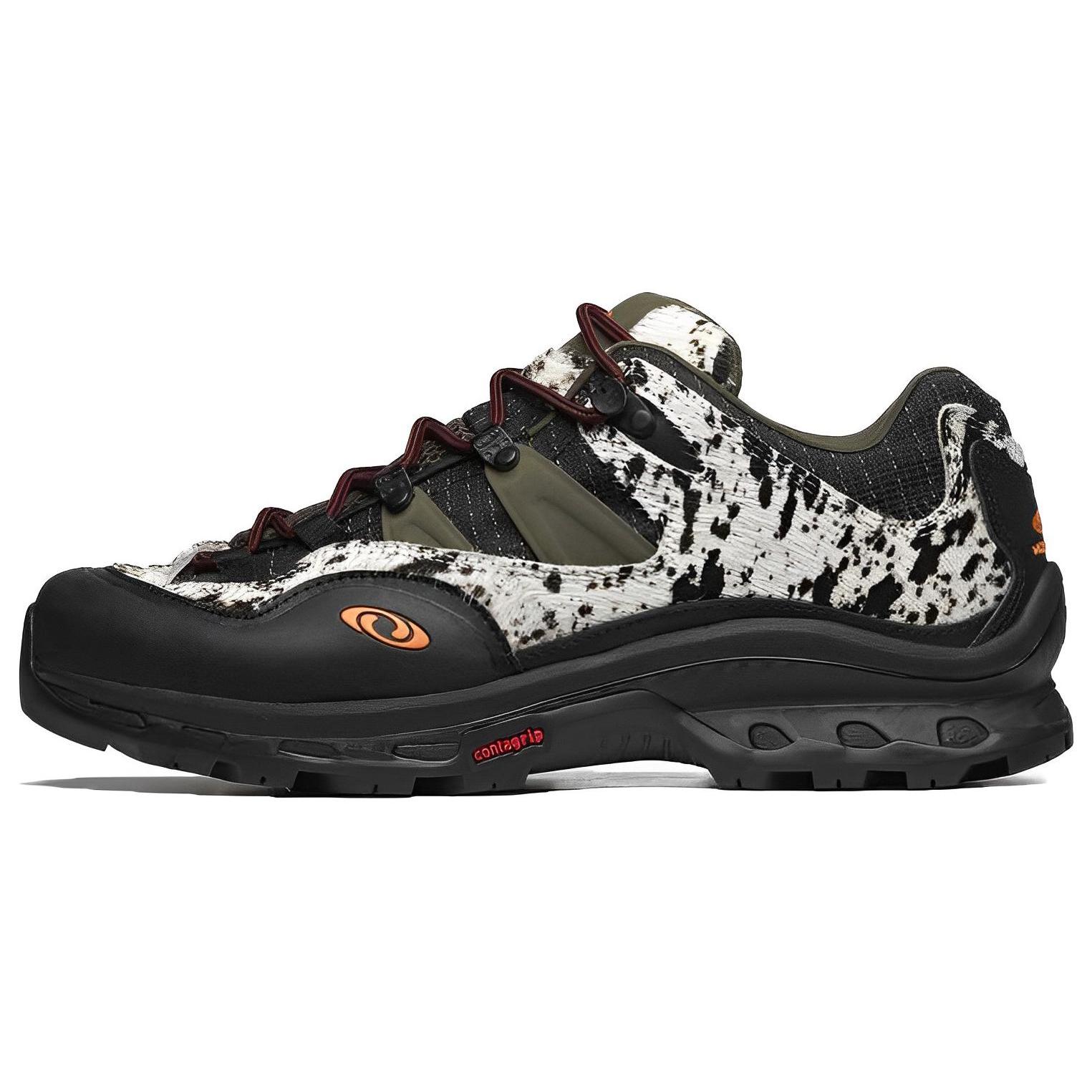 

New The Broken Arm x SALOMON XT Quest 2 TEXAS Anti Slip Wear Resistant Low Top Outdoor Shoes Unisex White Black Green 470589 36