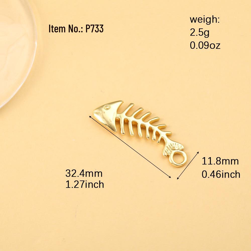 Eleganter vergoldeter Koi-Fisch Anhänger mit Strasssteinen