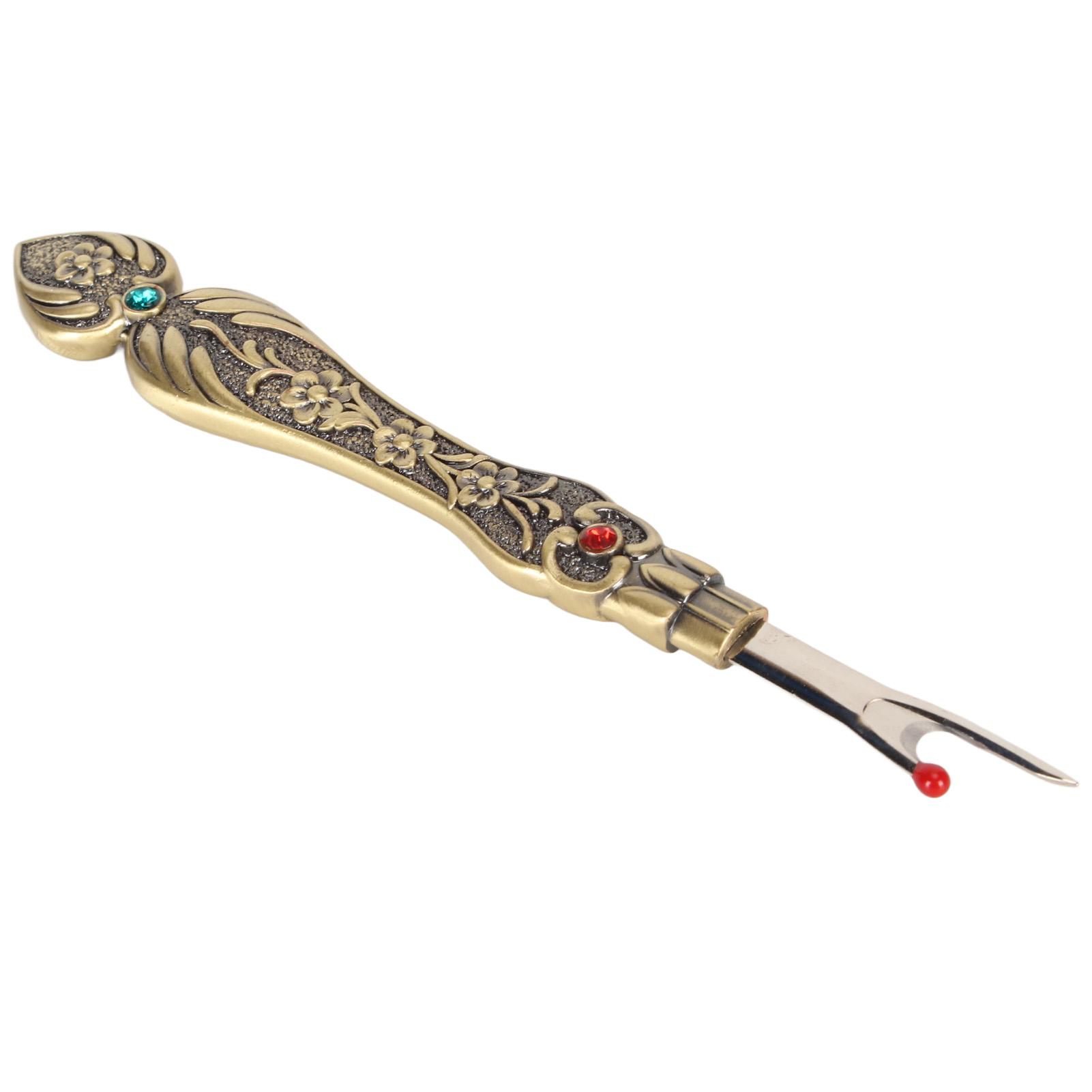 

Швейные вспарыватели швов винтажные устойчивые к ржавчине многоцелевые портативные вспарыватели швов для вышивки бронза