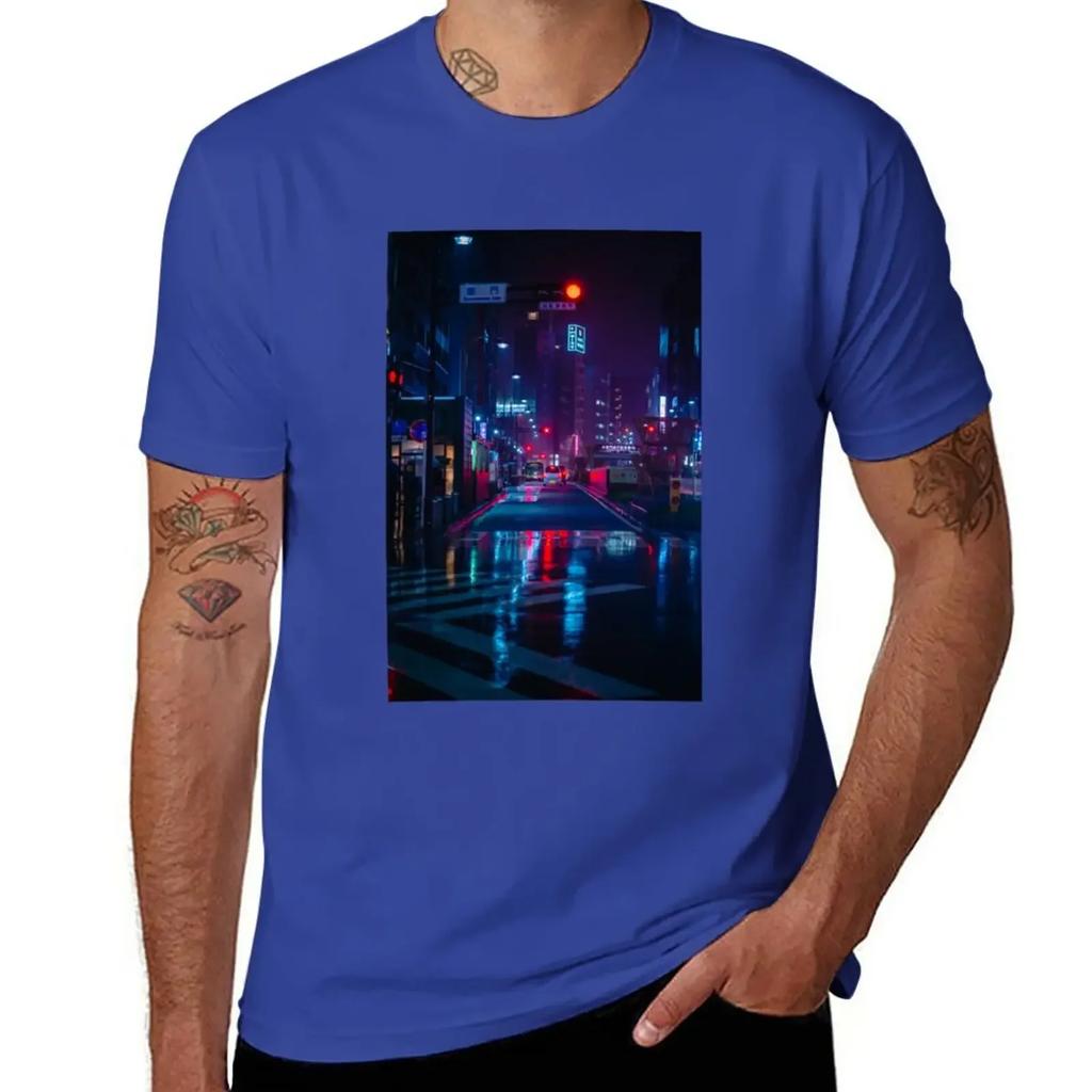 Tokyo - A Neon Wonderland T-Shirt cute tops vintage clothes mens t shirts
