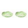 2 Pcs Ceramic Children Bowl Chinese Cabbage Tableware