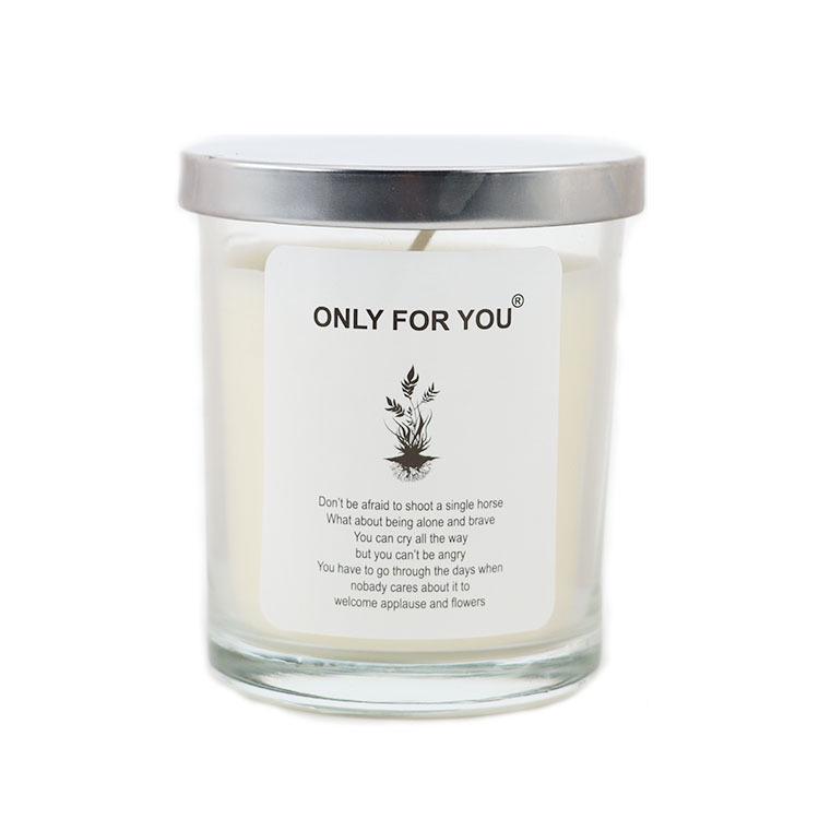 Qixi Valentine s Day Scented Candle - Aromatherapy Soy & Coconut Wax with Sealed Iron Lid