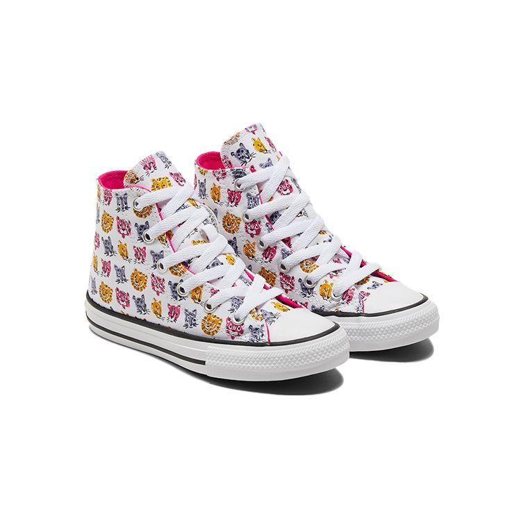 Converse Chuck Taylor All Star Youth High Top Canvas Shoes Multicolor 671706C