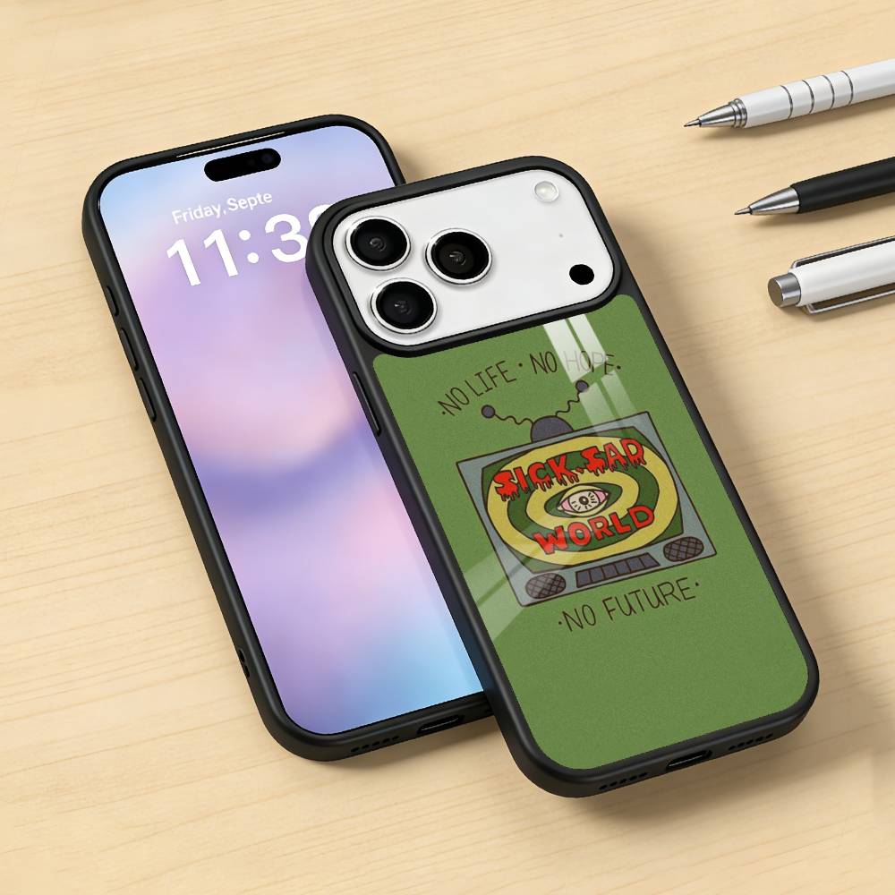 Vintage Cool D-Daria Cartoon Girl Phone Case For iPhone 17,16,15,14,13,12,Pro,Max For Magsafe Magnetic Wireless Charging