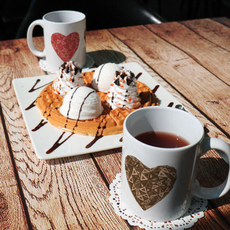 if110-Design Mug 2p-Bling Heart