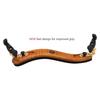 Viva La Musica Augustine Violin Shoulder Rest, Maple/Gold
