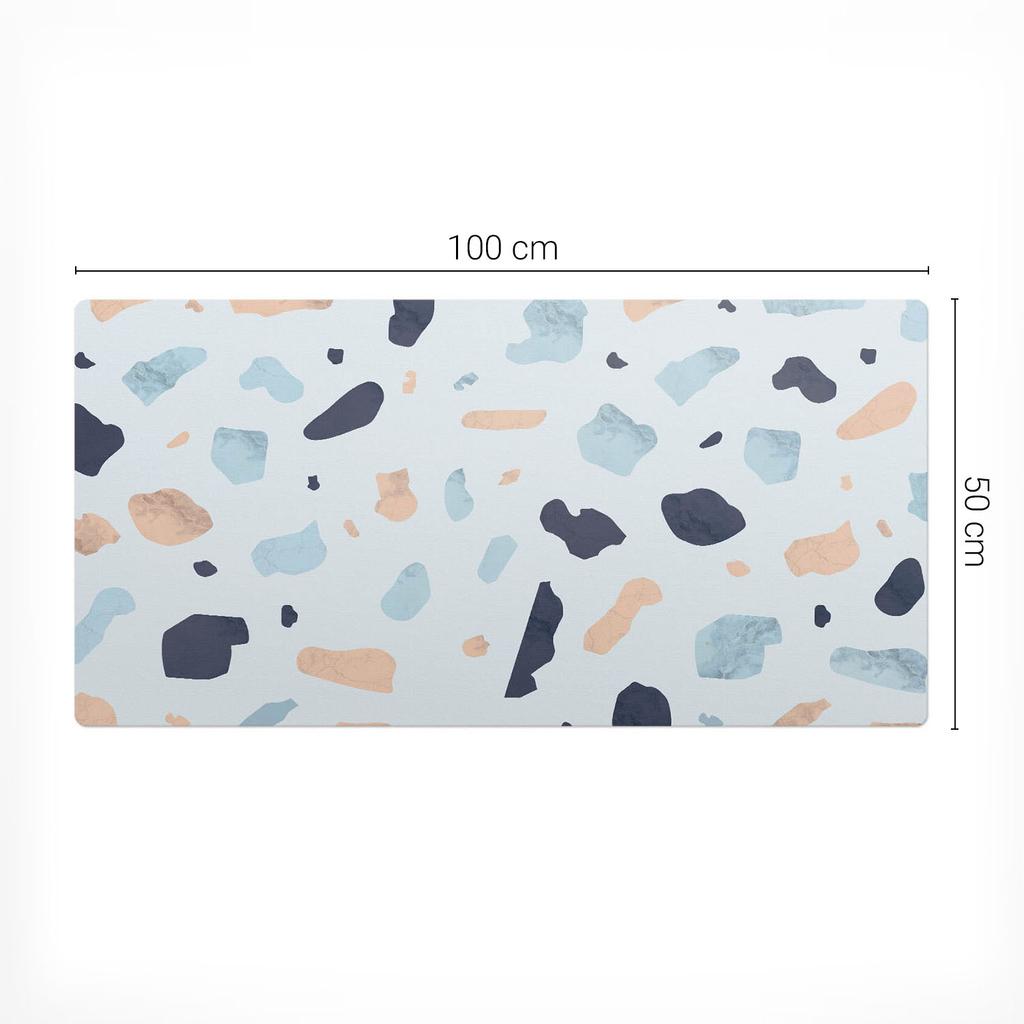 Designerska Podkładka Ochronna Pod Laptopa Abstrakcyjne Plamy 100X50 Cm