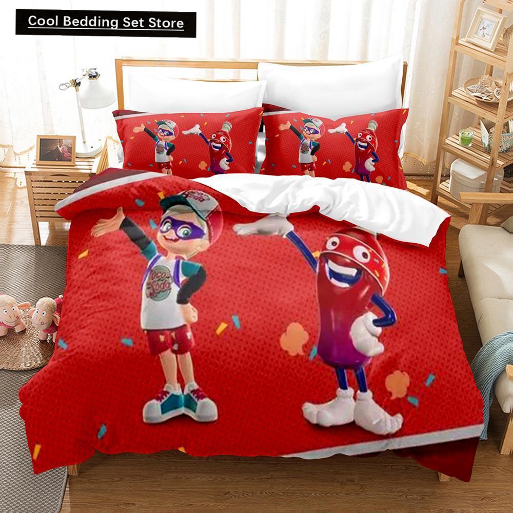 Spill Ninjala Sengetøy Sett Enkelt Twin Full Queen King Size Sengesett Voksen Barn Soverom Dynetrekk Sett 3D-trykk Kawaii Barn Camas