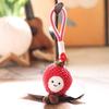 Cute Fruit Plush Keychain With Soft Pp Cotton Filling For Bag Decoration And Gifts