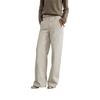 GREEN BELT Retro Washed Cotton Straight-Leg Pants