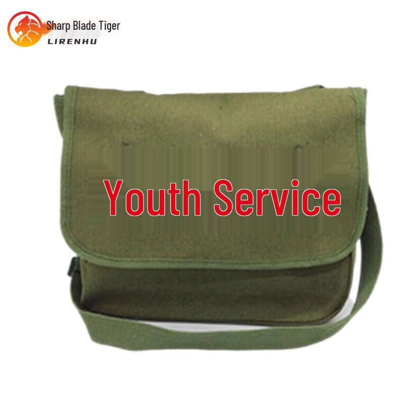 Сумка через плечо из холста Retro Razor Tiger