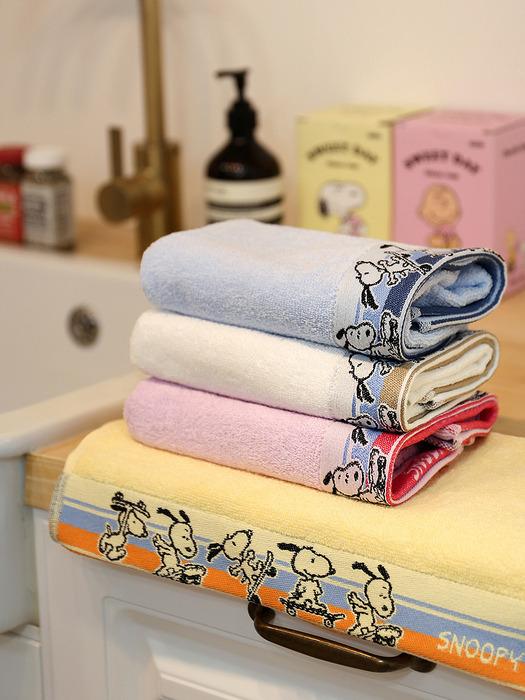 

Songwol Towel Snoopy Board 36 30 count 100g Towel 5 sheets pink