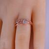 New creative luxury fashion trends pcs Minimalist open ring, versatile and exquisite, suitable for parties and as a gift for Christmas or birthdays