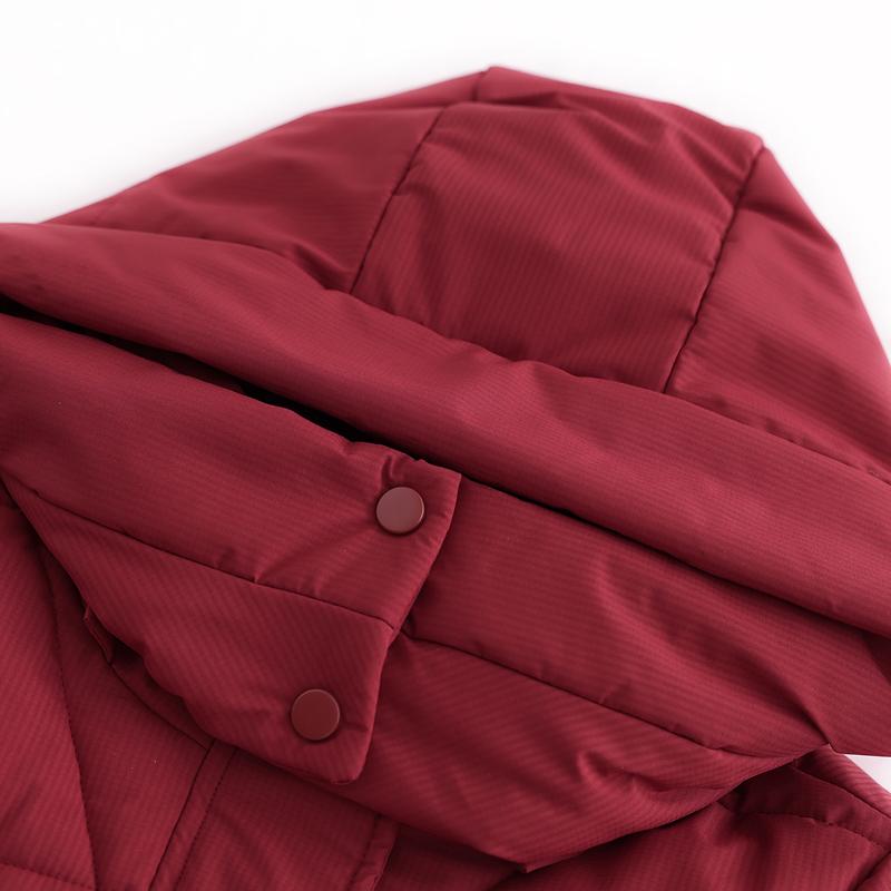 Warm Long Parkas for Women Overcoat Fashion Thick Women's Winter Coats Hooded