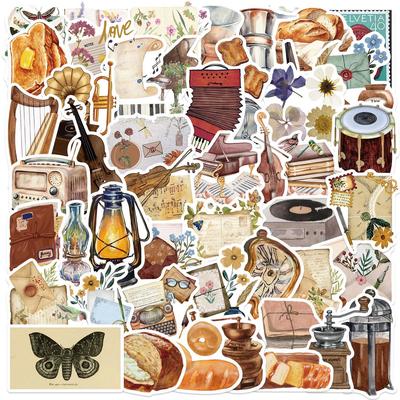 50 Time Secret Love Retro Hand Point Graffiti Stickers Decorate Guitar Laptop Suitcase DIY