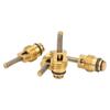 20 Pcs Air Conditioning Valve Core Aluminum Alloy Copper Automotive AC High Pressure Valve Cores