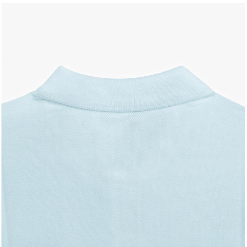 Maison Kitsune Fox Head Patch Polo Men Short Sleeve Tee Lm00208kj7002 0072