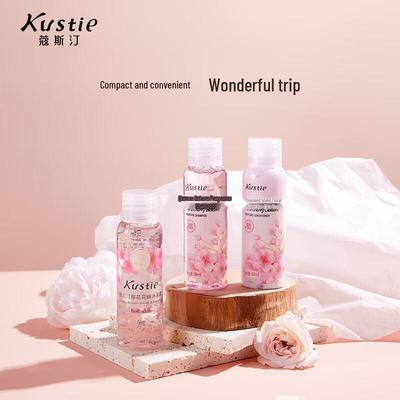 Cherry Blossom Travel Bath & Hair Care Set