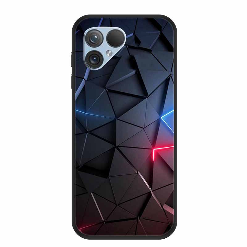 Für Fairphone 5 Hülle 6,46" TPU Tiere Weiches Silikon Stoßfänger Rückseite Handyhüllen für Fairphone5 5G Wolf Cool Schutz Fundas