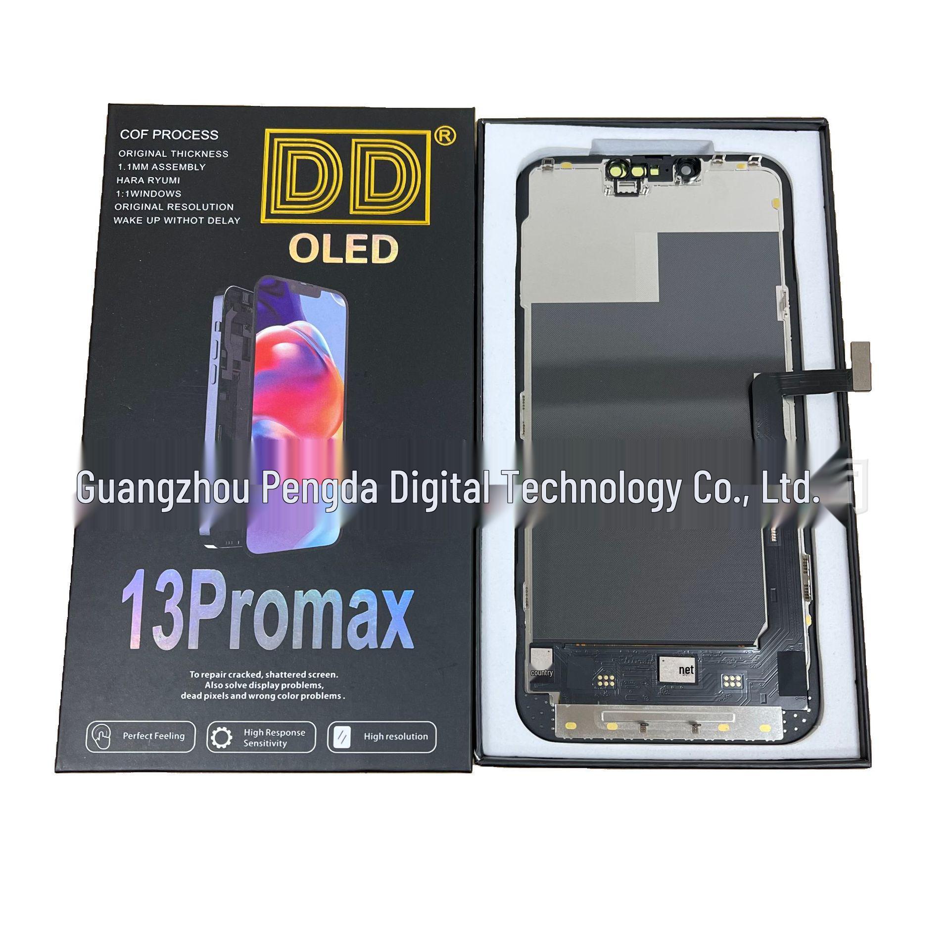 

Совместимый OLED-дисплей в сборе для Apple iPhone 13 Pro Max/13 Pro/12 Pro/14 Pro/15 Pro 13 Pro Max