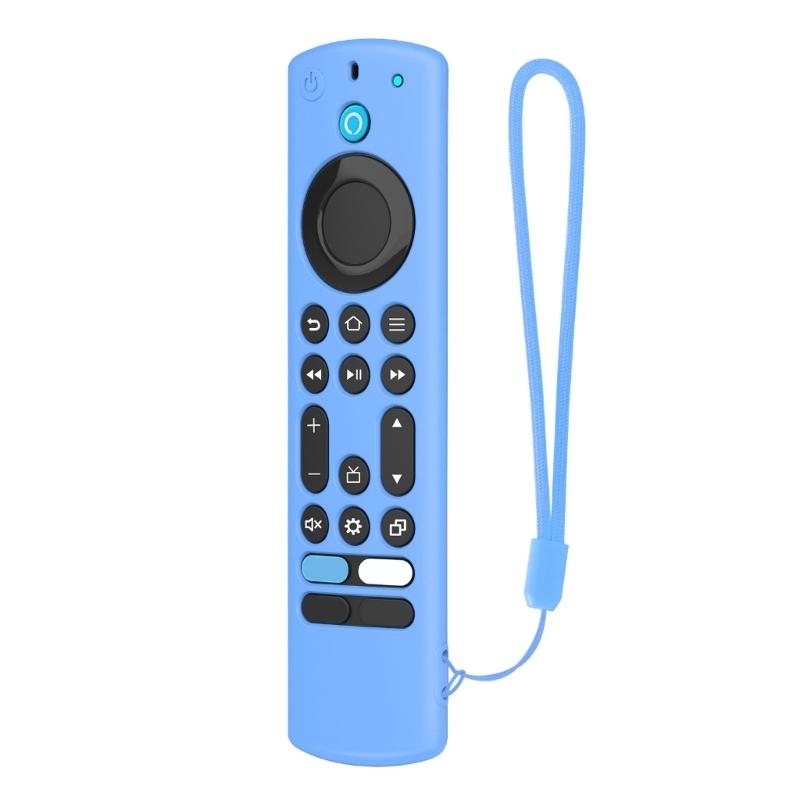 Protective Silicone Case For Remote Protective Cover With Lanyard Durability Silicone Protector Shell Remote Sleeve