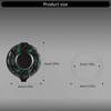 Decorative Engine Start Stop Button Covers Shield Night Glow Easy to Install Add Unique Touch to Car Interior