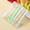 50 Pcs Mini Kids Food Fruit Picks Forks Lunch Box Accessory Decor Tool