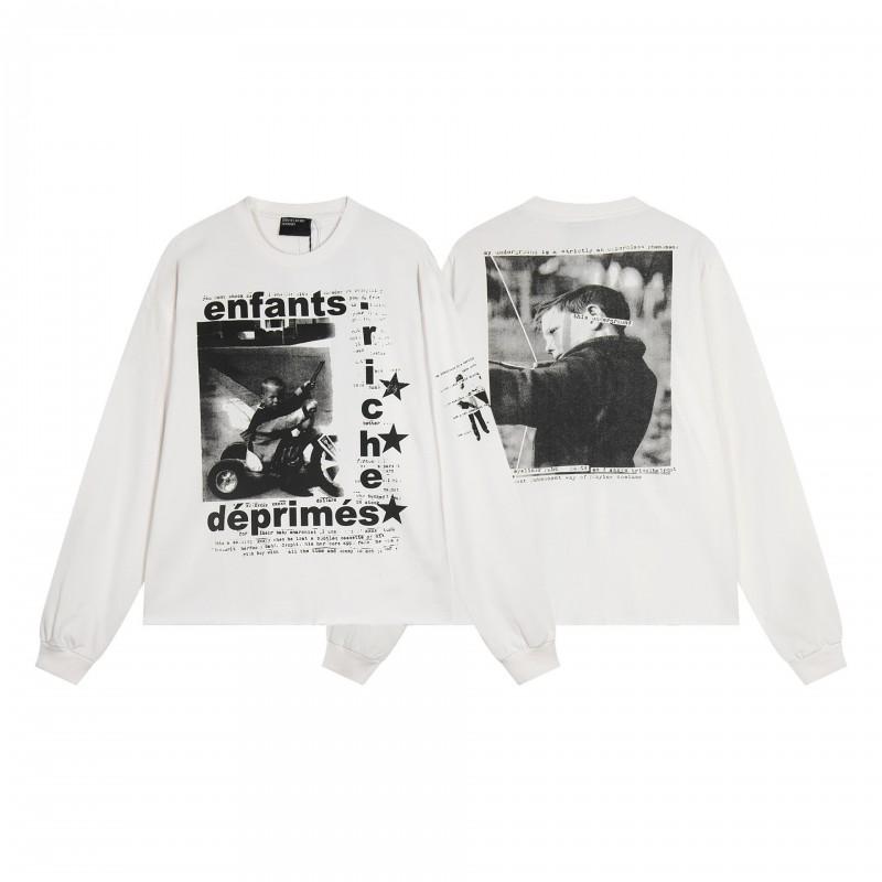 Unisex Oversized Hoodie With Distressed Washed Print Streetwear Cotton Sweatshirt Fall