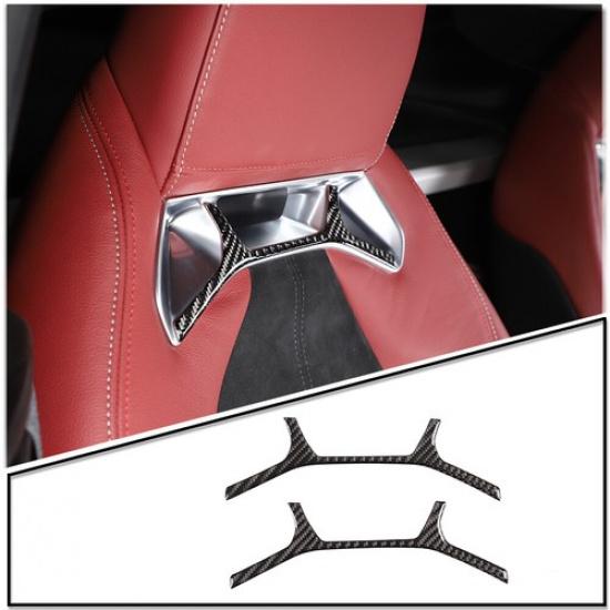 Soft Real Carbon Fiber Car Interior Kit Cover Trim For Toyota Supra A90 19-22