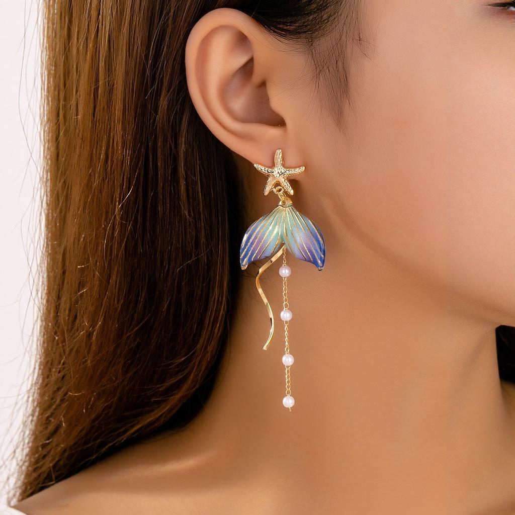 Kadın Takıları İçin Moda Sallantılı Küpeler