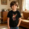Cute Donkey Graphic Tee for Kids Funny Print Casual Daily Wear Beach Vacation Party Outfit Soft Cotton Machine Washable