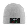 Funny Jesus Phone Christian Unisex Women Knitted Hat Adult Knit Beanie For Fall Winter Knit Hat Cap