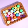 50Pcs 60-75Mm Tiny Empty Plastic Balls Capsule Toys Surprise Ball Container Prop Paintball Diy Making Things Models