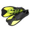 (Black Yellow XS) Outdoor Swimming Fins Soft Snorkel Diving Adult Shoes Black Yellow S