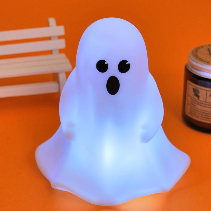 Halloween Portable LED Pumpkin Lantern Candle Lamp for Party Decoration