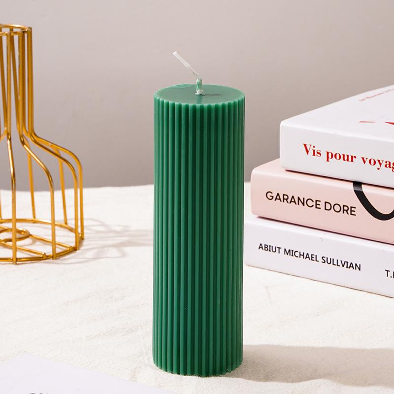 Soy Wax Pillar Candles Scentedless Emergency Lighting Candles Home Decoration