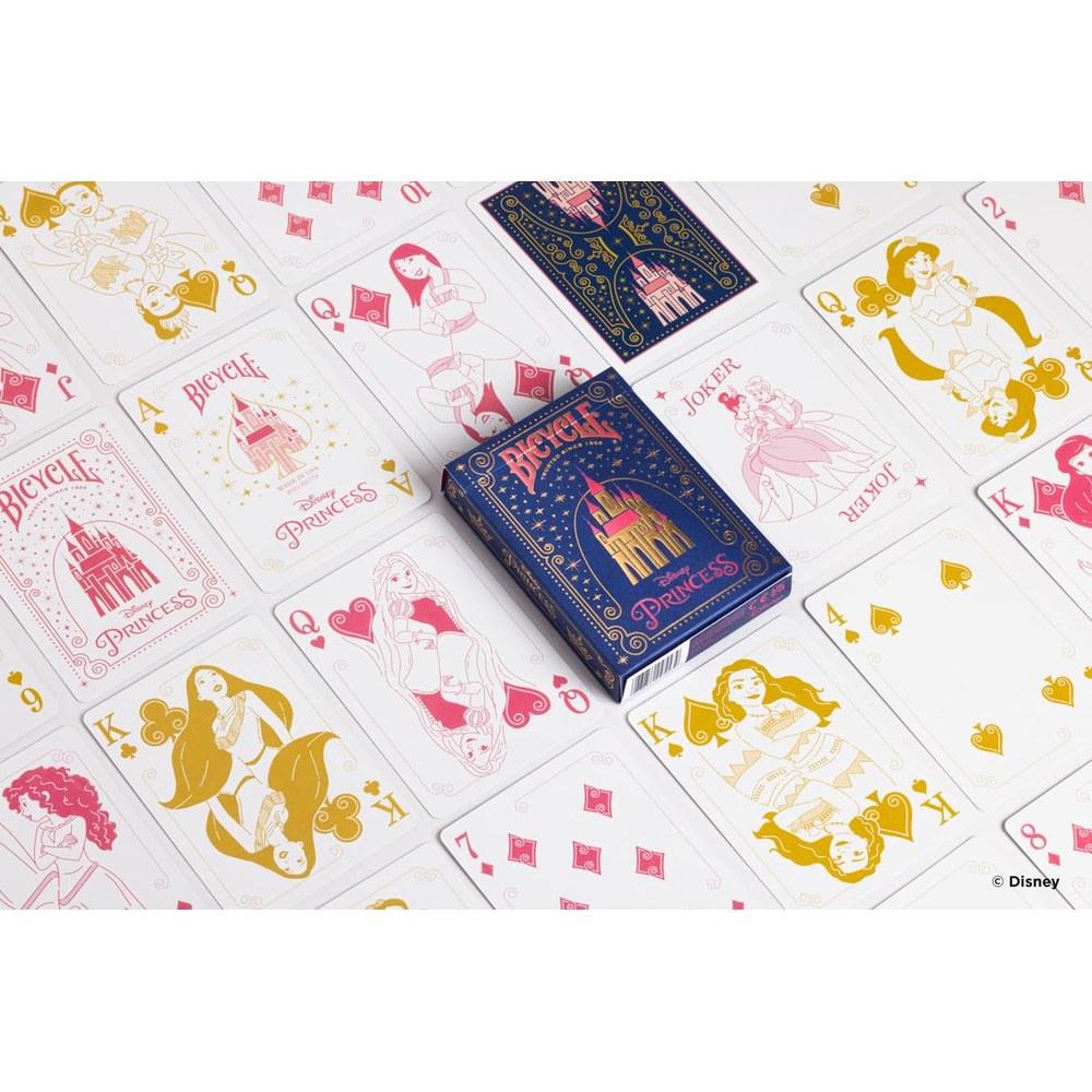 Bicycle Disney Princess-Inspired Playing Cards Pink or Blue Packaged Varies